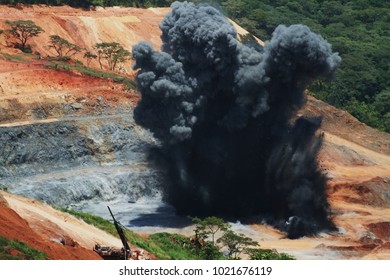 Mining Explosion Cloud