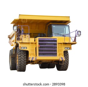 Mining Truck Isolated