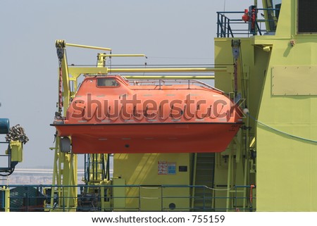 Minisub on a Dutch coast guard ship