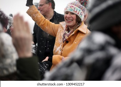 Minneapolis, Minnesota - 2/10/19: Amy Klobuchar Announces 2020 Bid