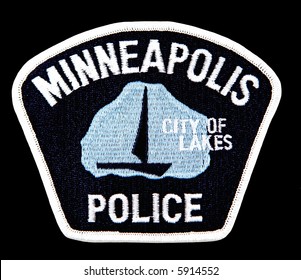 Minneapolis, Minnesota Police Department Uniform Shoulder Patch.