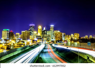 577 Minneapolis skyline night Images, Stock Photos & Vectors | Shutterstock