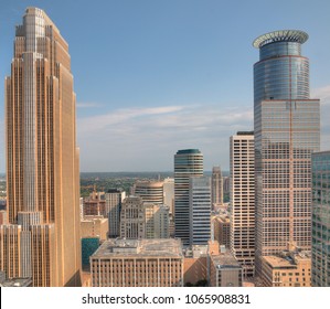 Minneapolis Skyline in Minnesota, USA