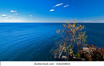 Minnesota North Shore Drive In Autumn On Lake Superior