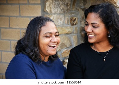 Minority Family In Their Home