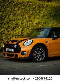 Minsk, Belarus - 09.12.2021: MINI John Cooper Works