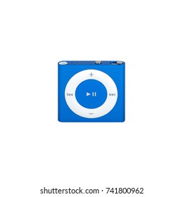 Minsk, Belarus - 5 Oct, 2017: iPod made by Apple Inc. isolated on white background. illustrative editorial.