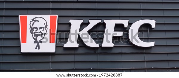 Minsk Belarus Apr 2021 Kfc Kentucky Stock Photo Edit Now 1972428887