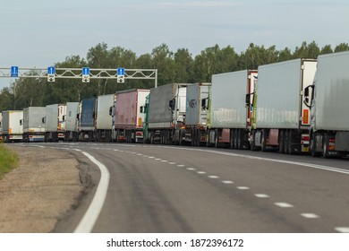 611 Lorry queue Images, Stock Photos & Vectors | Shutterstock