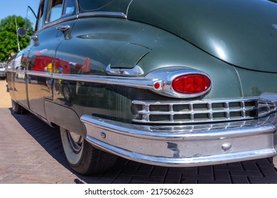 Minsk, Belarus, July 02.2022, 1950 Packard Super Deluxe Touring Car