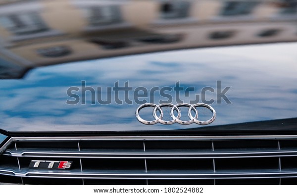 Minsk Belarus Jun 2020 Logo Audi Stock Photo Edit Now 1802524882