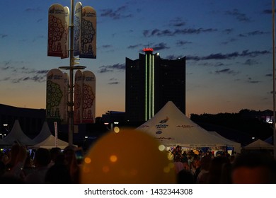 Minsk, Belarus - June 23, 2019. European Games 2019 In The Minsk, City ​​festivity