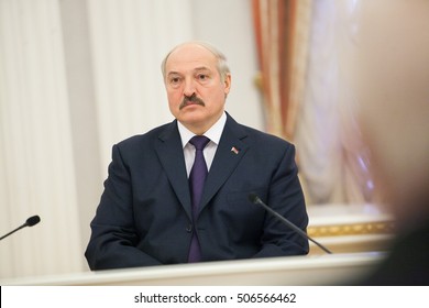 MINSK, BELARUS - March 11, 2013: President Of Belarus Alexander Lukashenko