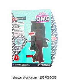 Minsk, Belarus - November 20, 2019: Bright Packaging With A LOL Surprise Doll. Cute Little L.O.L. - Lil Outrageous Littles Surprise Toy From MGA Entertainment, Also Create Toys: Lalaloopsy