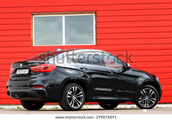 Minsk July 15 Bmw X6 M50d Stockfoto Jetzt Bearbeiten