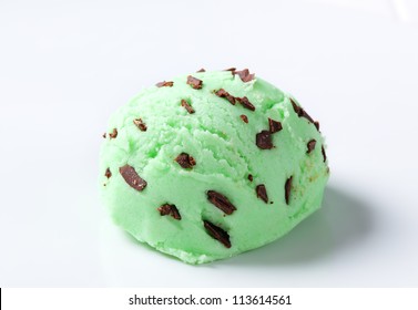 Mint Chocolate Chip Ice Cream
