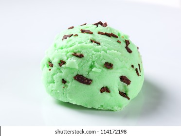 Mint Chocolate Chip Ice Cream
