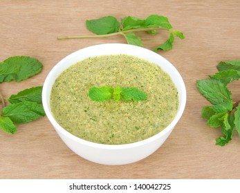 Mint Chutney.