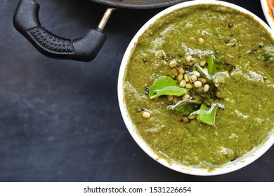 Mint Coriander Chutney For Idli And Dosa