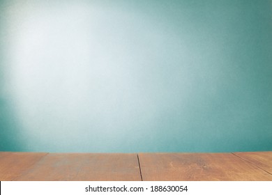 Mint green gradient wall background