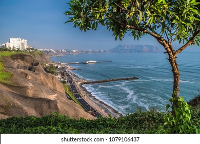 Miraflores Lima Peru Coast