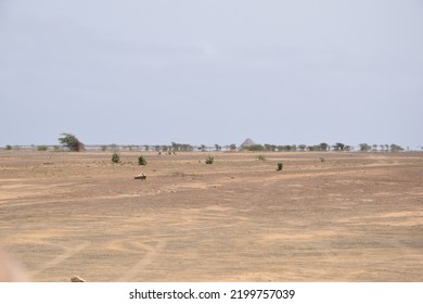 Mirage - Fake Image Of Water Visible On The Horizon