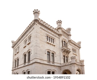 Miramare Castle Of House Of Habsburg Near Trieste, Italy, Europe