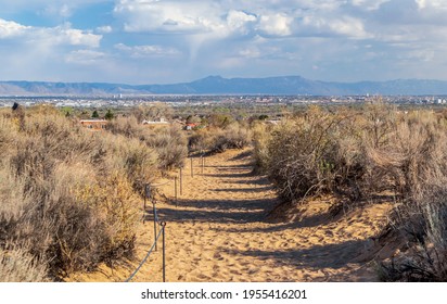 Mirehaven Trailhead In Petroglyph National Monument, Albuquerque, New Mexico