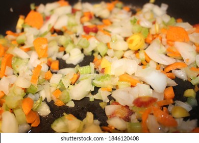 Mirepoix Me. It’s All About That Base. A Cut Of Carrots, Onion And Celery Used As A Base In Many Dishes. Flavor.
