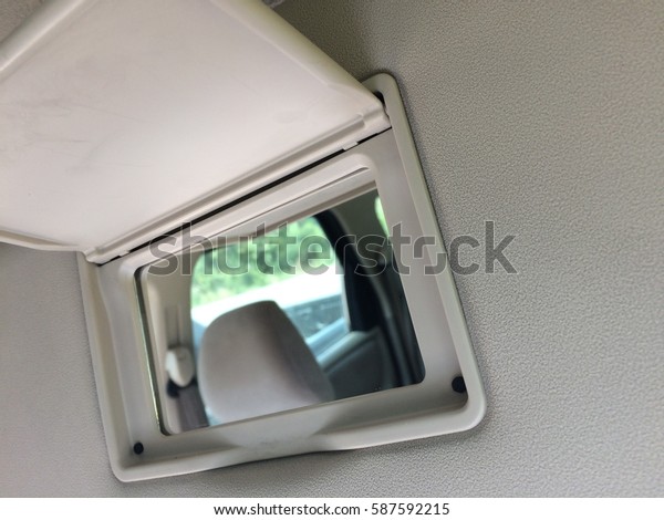 Mirror in
car