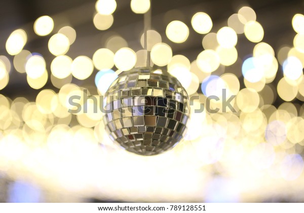 Mirror Disco Ball Hang On Ceiling Stock Photo Edit Now