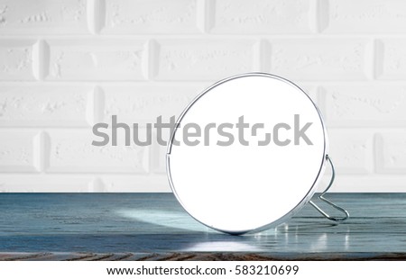 Mirror on the table