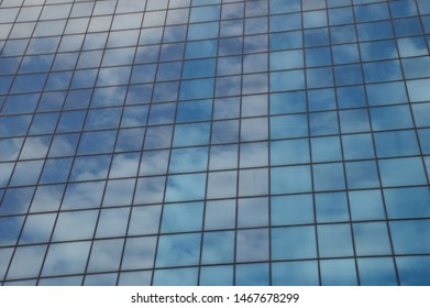 Mirrored Sky Big Building Lots Windows Stock Photo 1467678299 ...