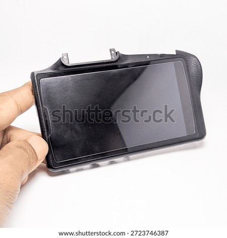 mirrorless Camera LCD Front Side Isolated