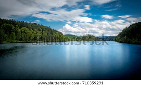 Similar – Dam in the Black Forest