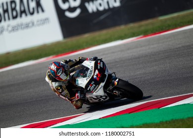 MISANO, ITALY - SEPTEMBER 09, 2018: Czech Ducati Rider Karel Abraham At  OCTO MotoGP Of San Marino