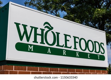Mishawaka - Circa August 2018: Whole Foods Market. Amazon Is Expanding Whole Foods Delivery In Different US States VIII