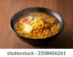 Miso Ramen with Butter and Corn