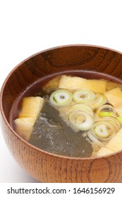 Miso Soup With Aburaage And Wakame