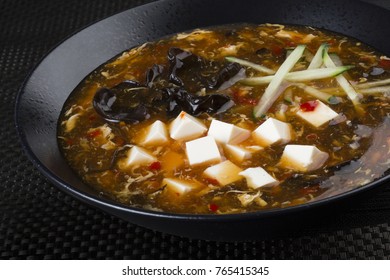 Miso Soup With Tofu And Mushrooms