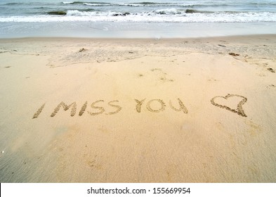 830 Miss you beach Images, Stock Photos & Vectors | Shutterstock