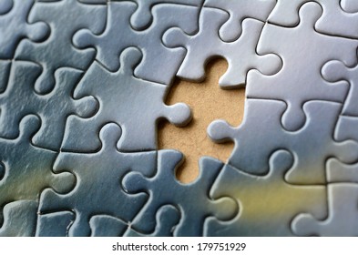 Almost completed puzzle Images, Stock Photos & Vectors | Shutterstock