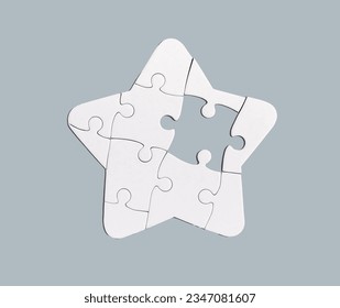 Missing piece puzzle, lacking part in whole concept.