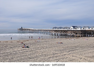 Mission Beach, Near San Diego, In California