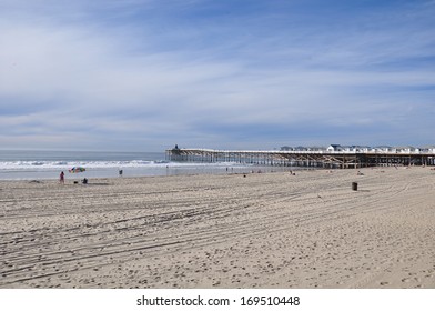 Mission Beach, Near San Diego, In California