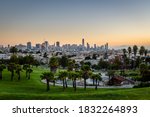 Mission Dolores Park at Sunrise