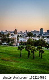 Mission Dolores Park At Sunrise