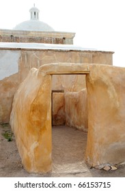 Mission San JosÃ© De TumacÃ¡cori Ruins And White Dome