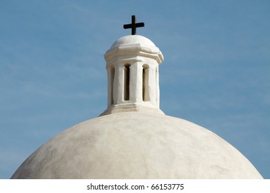 Mission San JosÃ© De TumacÃ¡cori White Dome