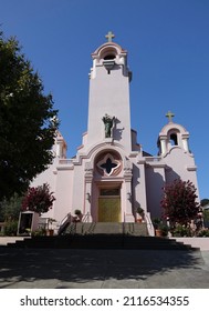 Mission San Rafael, CA.  Bright Sunny Day                